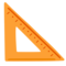 Triangular Ruler emoji on Messenger